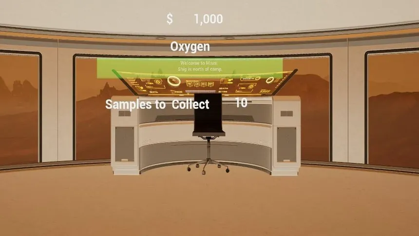 Скриншот 2 к игре Mars Training Camp VR