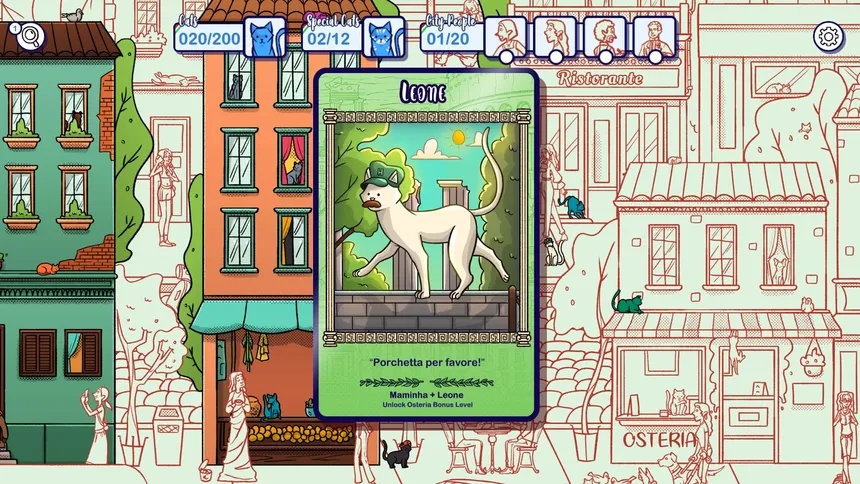 Скриншот 5 к игре Hidden Cats in Rome