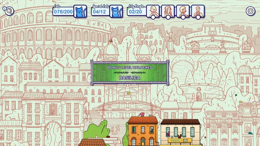 Скриншот 6 к игре Hidden Cats in Rome