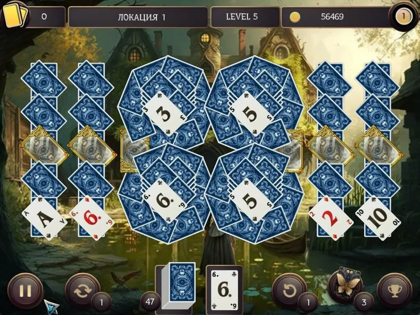 Скриншот 1 к игре Mystery Solitaire. Grimm's Tales 9