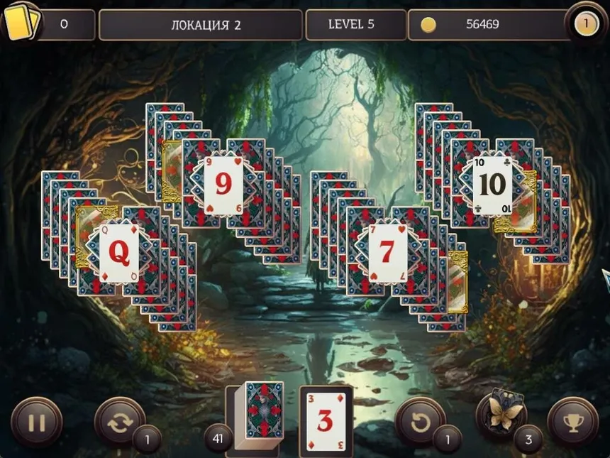 Скриншот 2 к игре Mystery Solitaire. Grimm's Tales 9