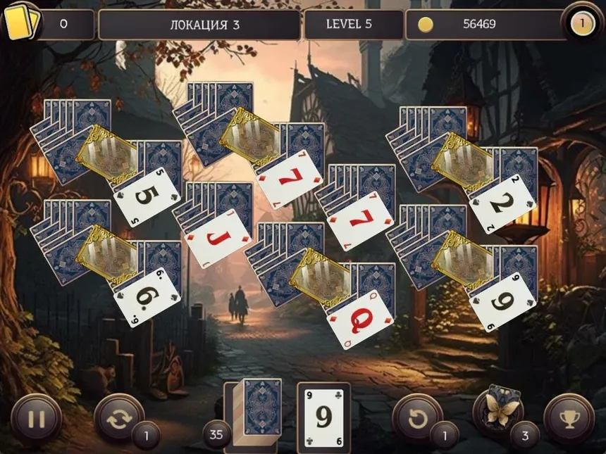 Скриншот 3 к игре Mystery Solitaire. Grimm's Tales 9