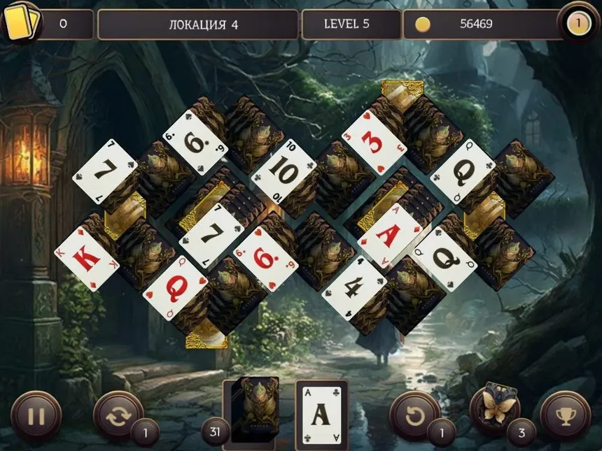 Скриншот 4 к игре Mystery Solitaire. Grimm's Tales 9