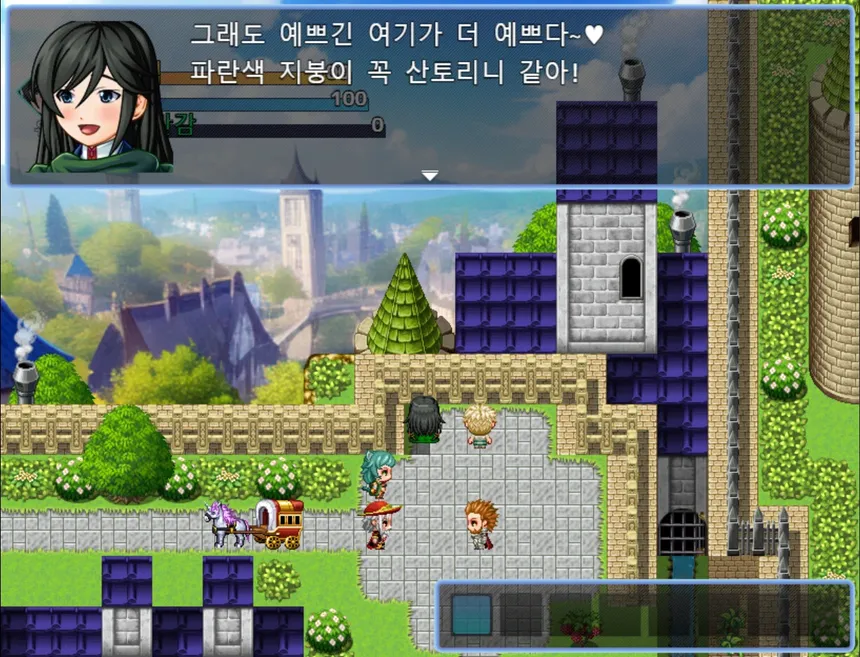 Скриншот 4 к игре 소녀는 꿈의 숲을 여행합니다.