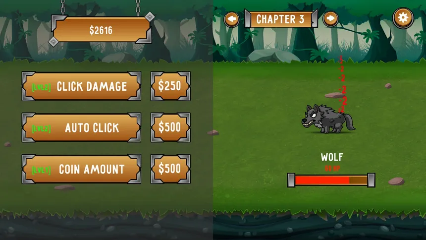 Скриншот 4 к игре Fantasy Monster Clicker