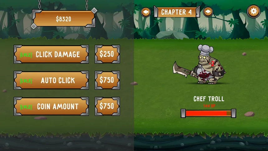 Скриншот 6 к игре Fantasy Monster Clicker