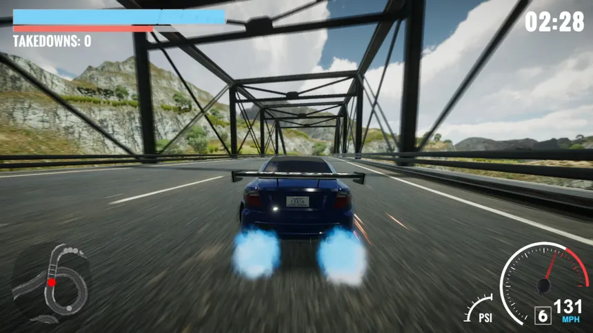 Скриншот 2 к игре Bump and Run Racing