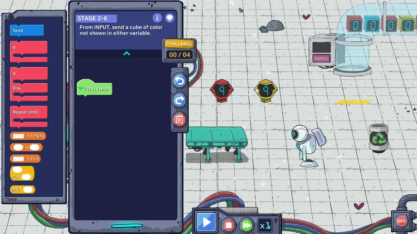 Скриншот 3 к игре Code, Solve, Revolt!