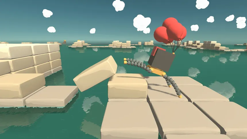 Скриншот 1 к игре Melvin's Blocky Adventure