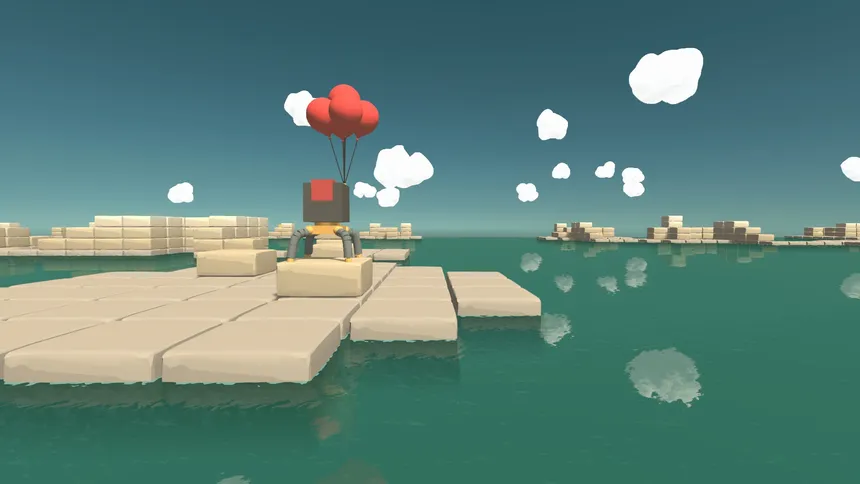Скриншот 3 к игре Melvin's Blocky Adventure