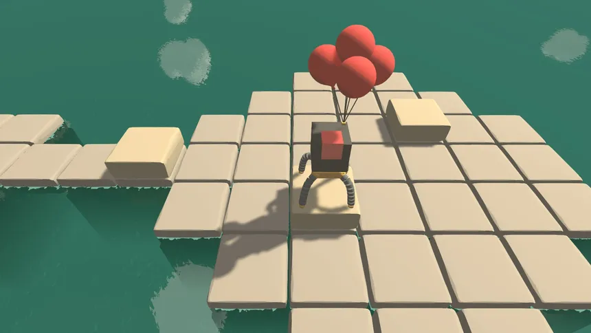 Скриншот 4 к игре Melvin's Blocky Adventure