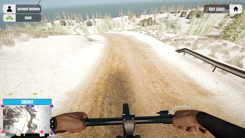 Скриншот 2 к игре Mountain Bicycle Rider Simulator