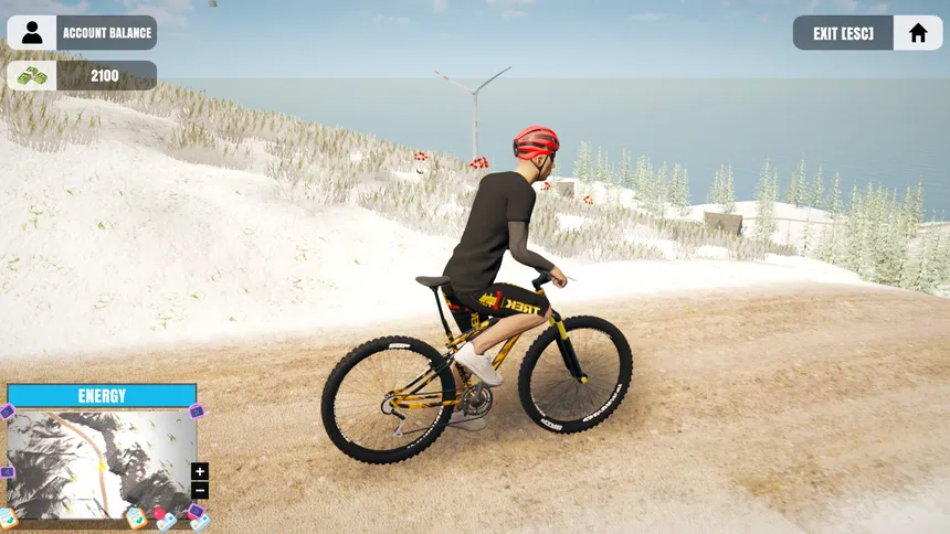 Скриншот 5 к игре Mountain Bicycle Rider Simulator