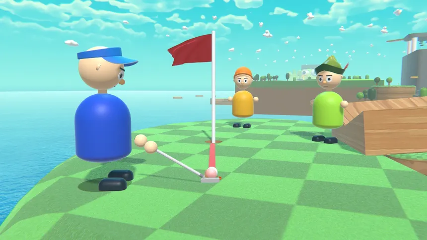 Скриншот 1 к игре Multiplayer Platform Golf