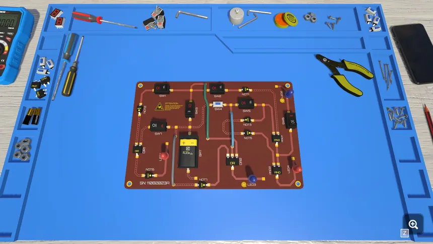 Скриншот 3 к игре Electronics Puzzle Lab