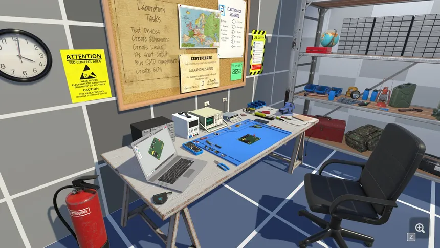 Скриншот 4 к игре Electronics Puzzle Lab