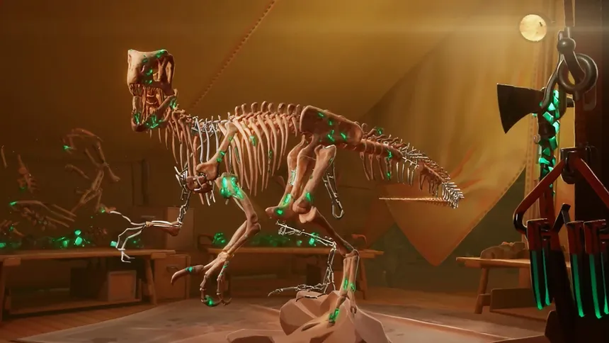 Скриншот 1 к игре Fossil Diggers VR