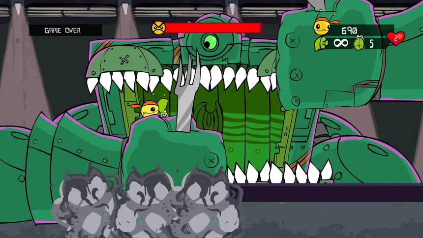 Скриншот 8 к игре Alien Hominid HD