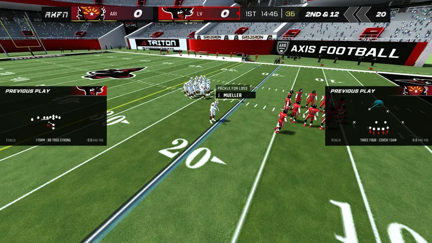Скриншот 3 к игре Axis Football 2024