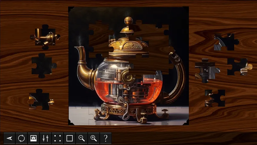 Скриншот 1 к игре Steampunk Jigsaw Puzzles
