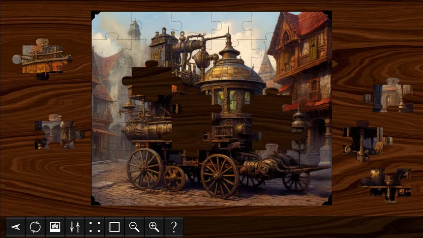 Скриншот 3 к игре Steampunk Jigsaw Puzzles
