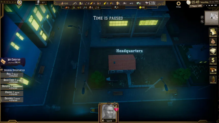 Скриншот 6 к игре DOUGH: A Crime Strategy RPG