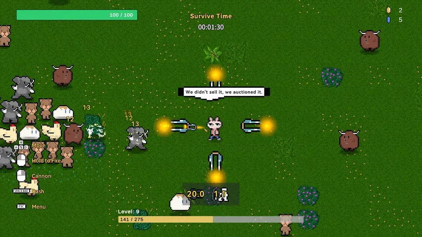 Скриншот 1 к игре Shut Up, Rabbit!