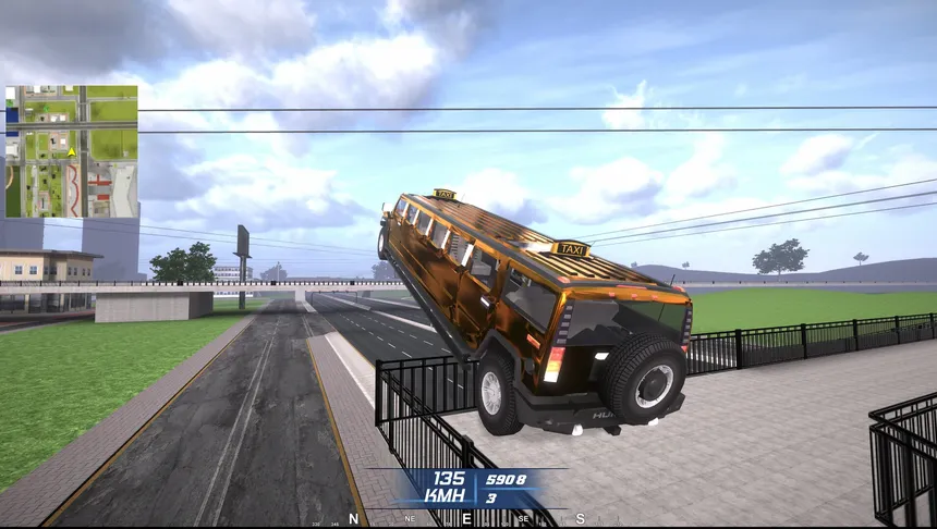 Скриншот 5 к игре Taxi Simulator in City