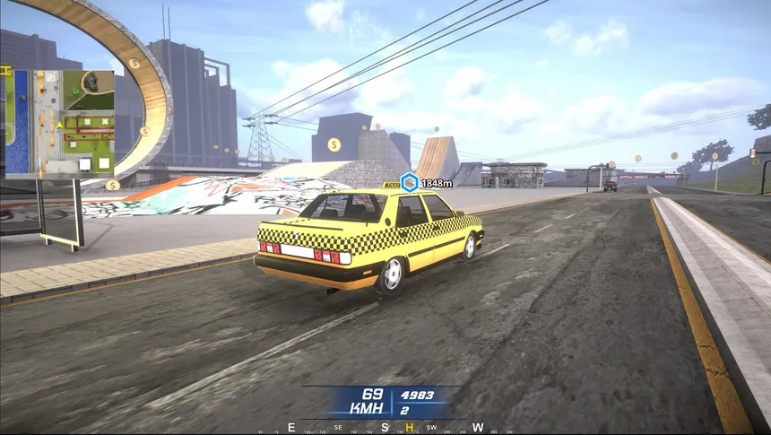 Скриншот 6 к игре Taxi Simulator in City