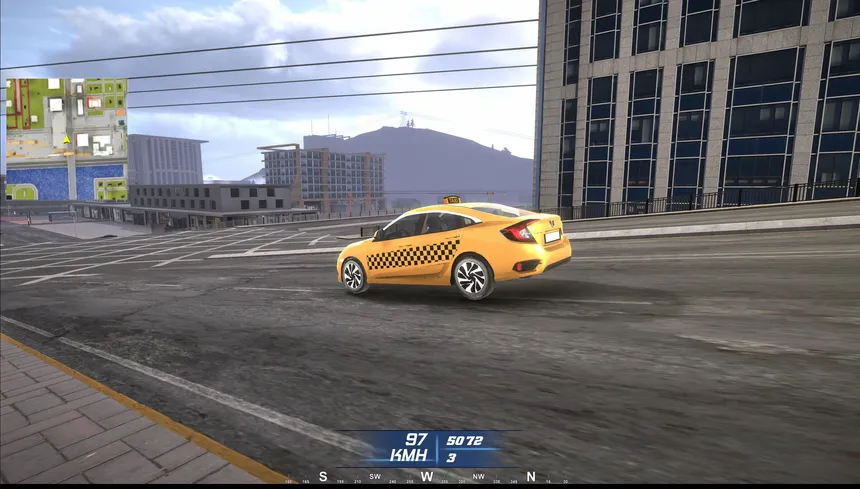 Скриншот 8 к игре Taxi Simulator in City