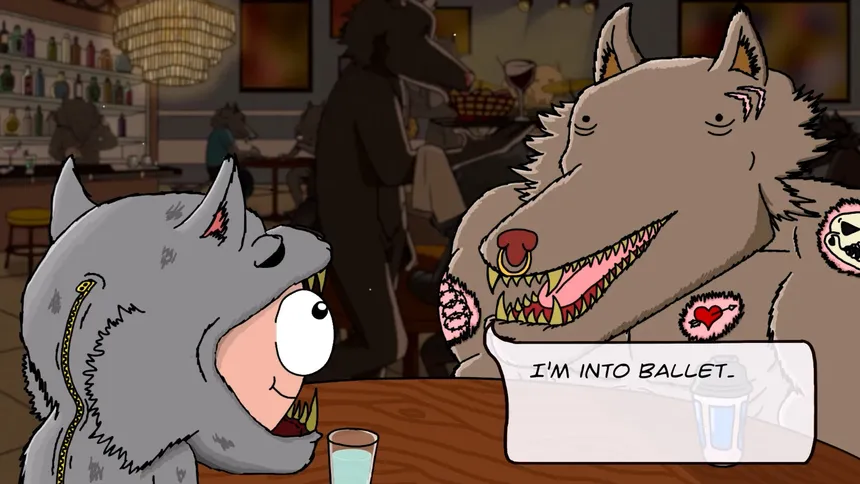 Скриншот 1 к игре UNDERCOVER (speed dating with wolves)