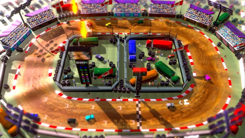 Скриншот 6 к игре Rock 'N Racing Off Road DX