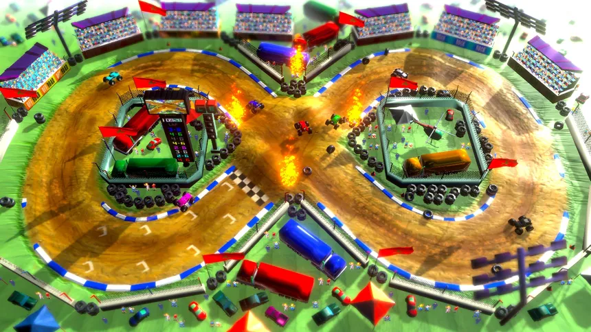 Скриншот 7 к игре Rock 'N Racing Off Road DX