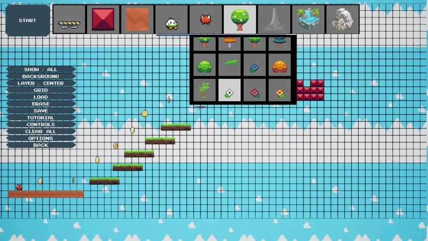 Скриншот 1 к игре Platform Game Maker
