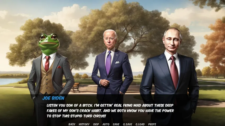 Скриншот 2 к игре Joe Biden - Escape From MAGA
