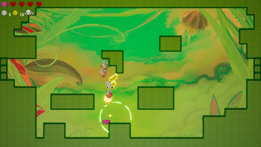 Скриншот 1 к игре Spider Bounce