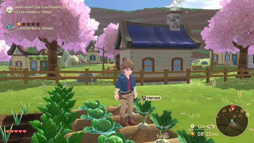Скриншот 1 к игре Harvest Moon: The Winds of Anthos