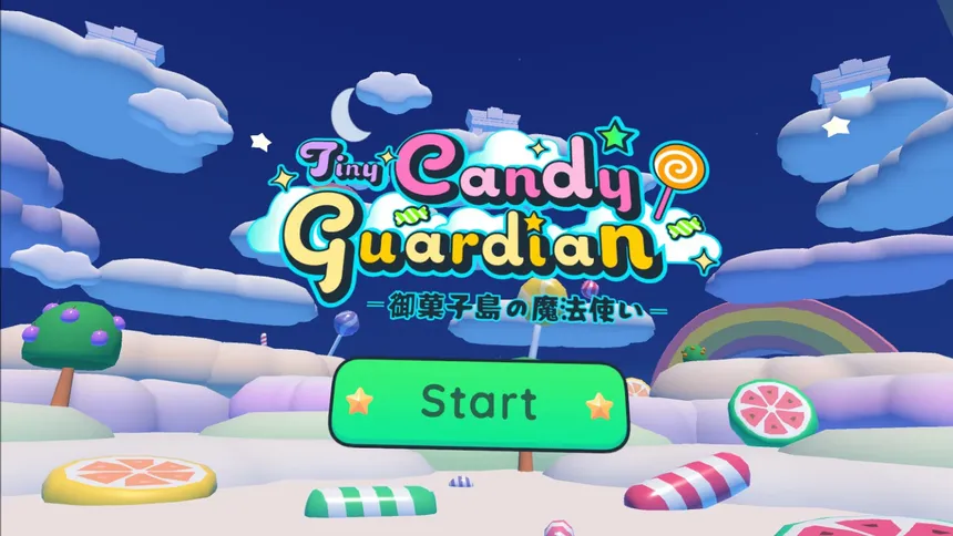 Скриншот 1 к игре Tiny Candy Guardian 御菓子島の魔法使い