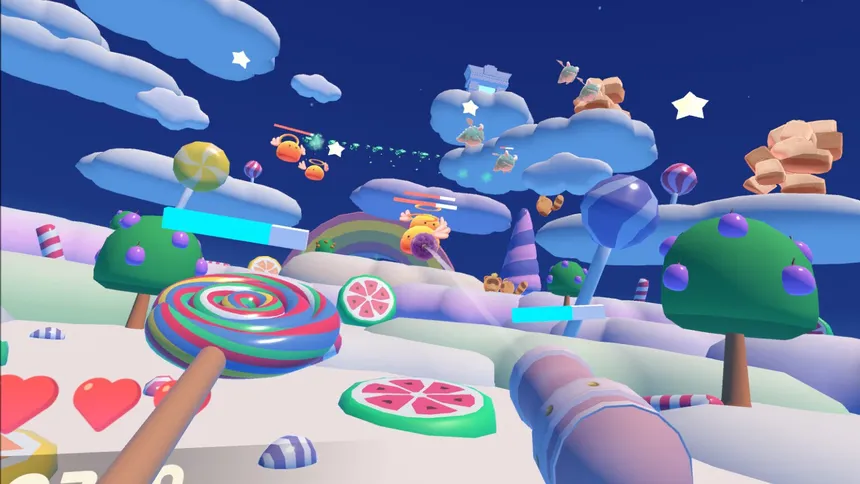 Скриншот 3 к игре Tiny Candy Guardian 御菓子島の魔法使い