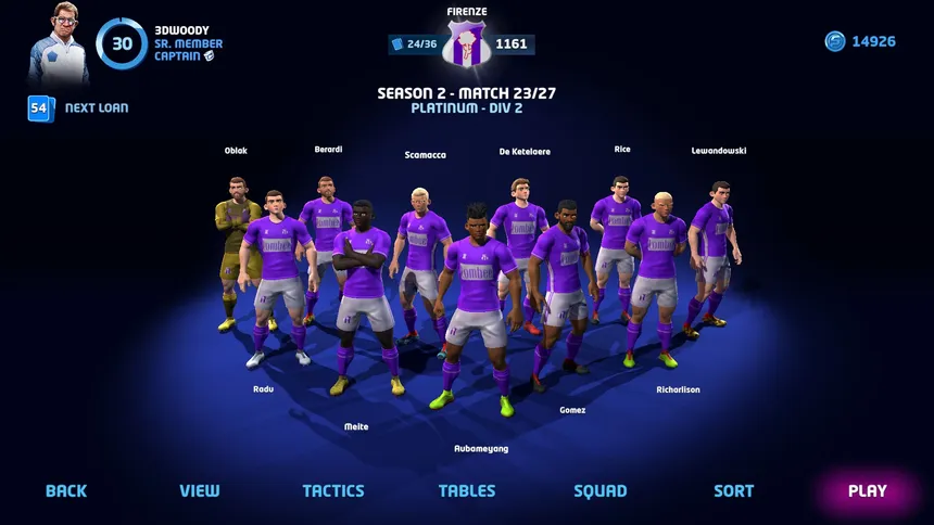 Скриншот 3 к игре Sociable Soccer 24