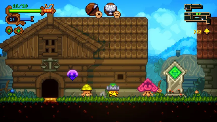 Скриншот 2 к игре Lone Fungus: Melody of Spores