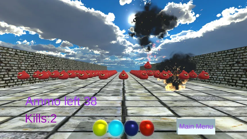 Скриншот 1 к игре Monster War 3D