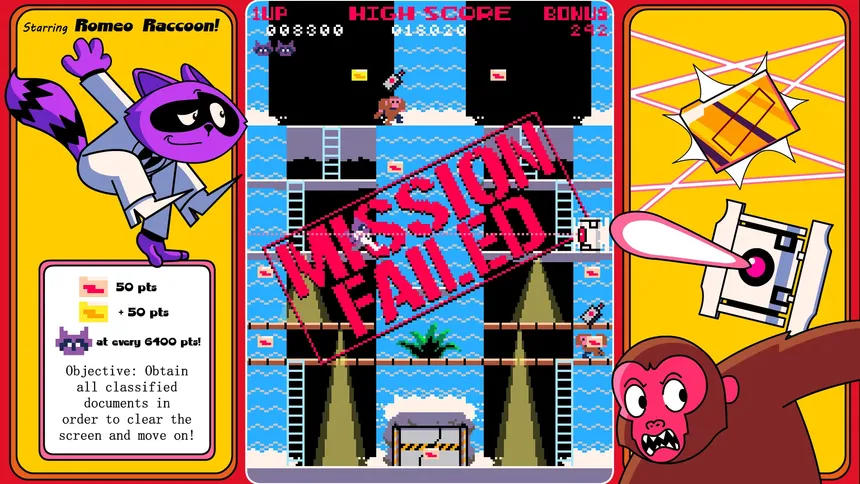 Скриншот 6 к игре Super Spy Raccoon