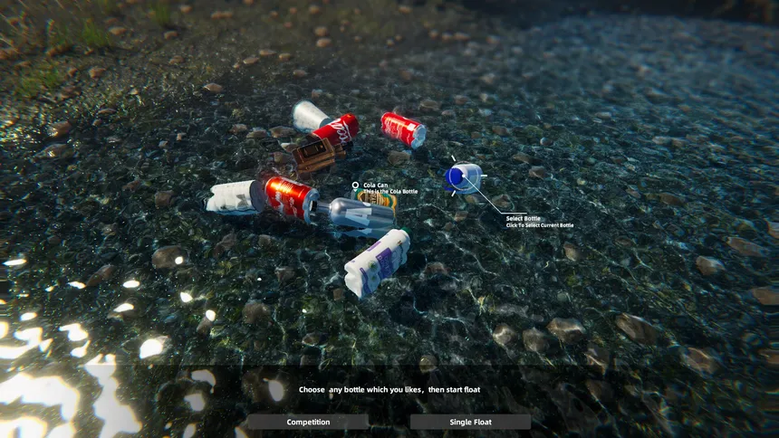 Скриншот 4 к игре Bottle Can Float
