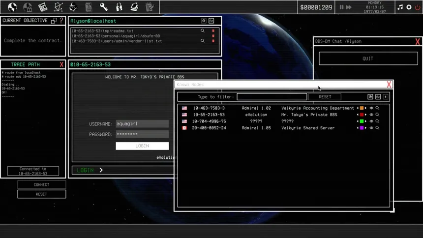 Скриншот 1 к игре Untrusted: hackers at large