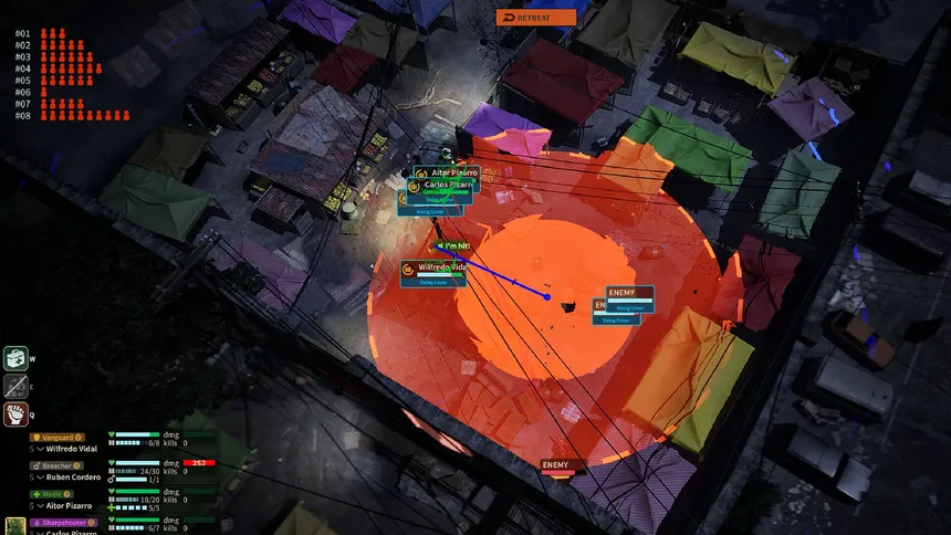 Скриншот 4 к игре Private Military Manager: Tactical Auto Battler