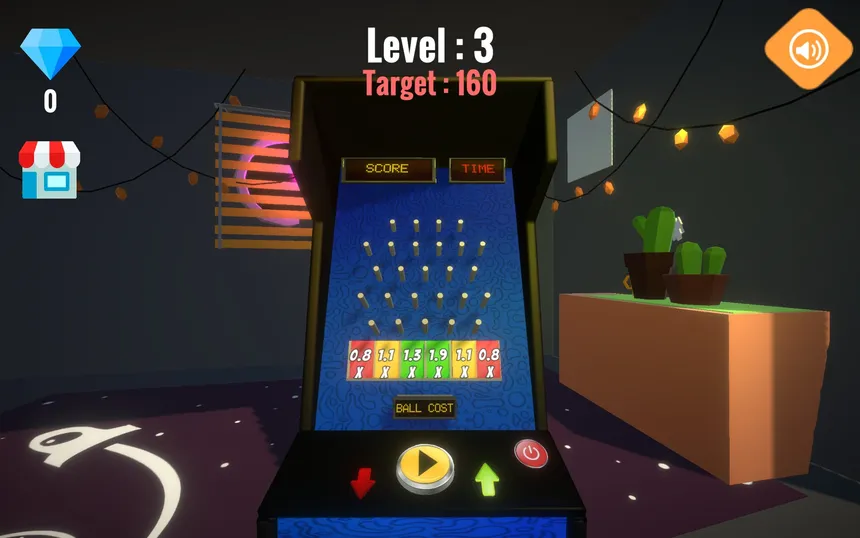 Скриншот 6 к игре Plinko : Ball Falling 3D-2D