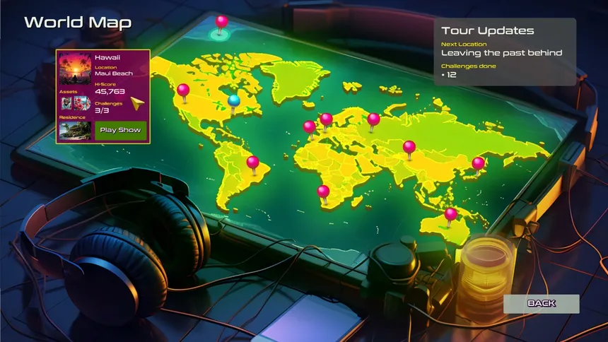 Скриншот 3 к игре DJ Clicker - World Tour