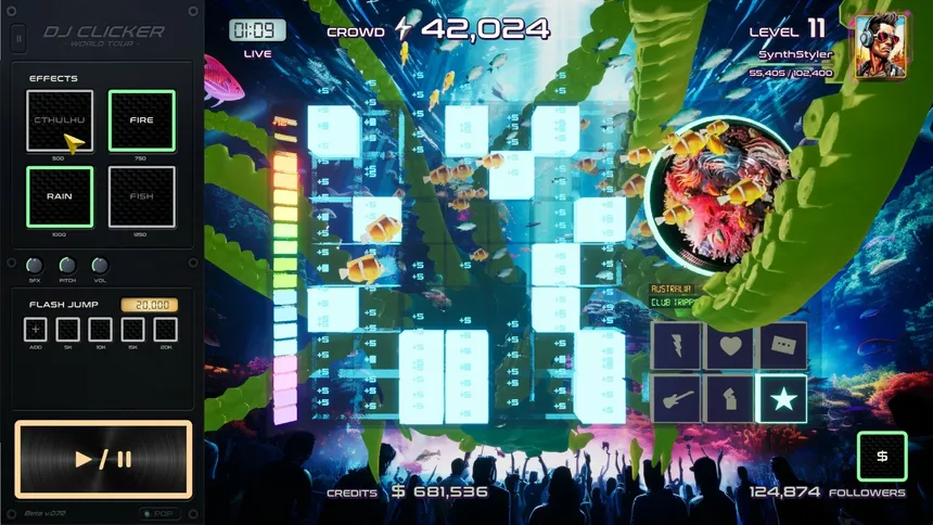 Скриншот 8 к игре DJ Clicker - World Tour