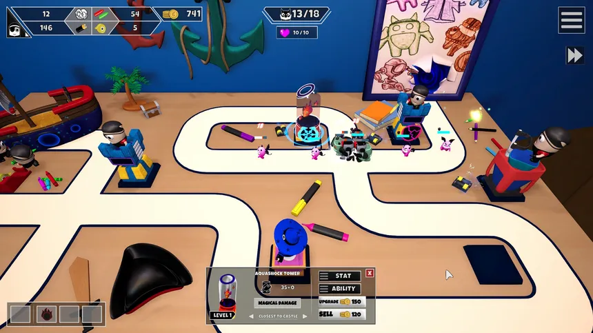Скриншот 5 к игре Playroom Invasion TD